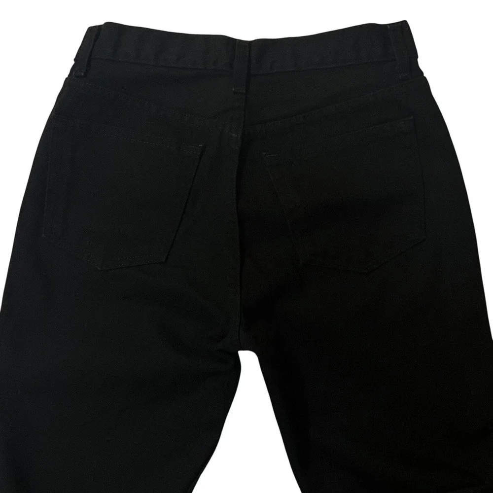 George‎ Regular Fit Jeans Black Denim 100% Cotton Men's 29x32 Pockets Straight